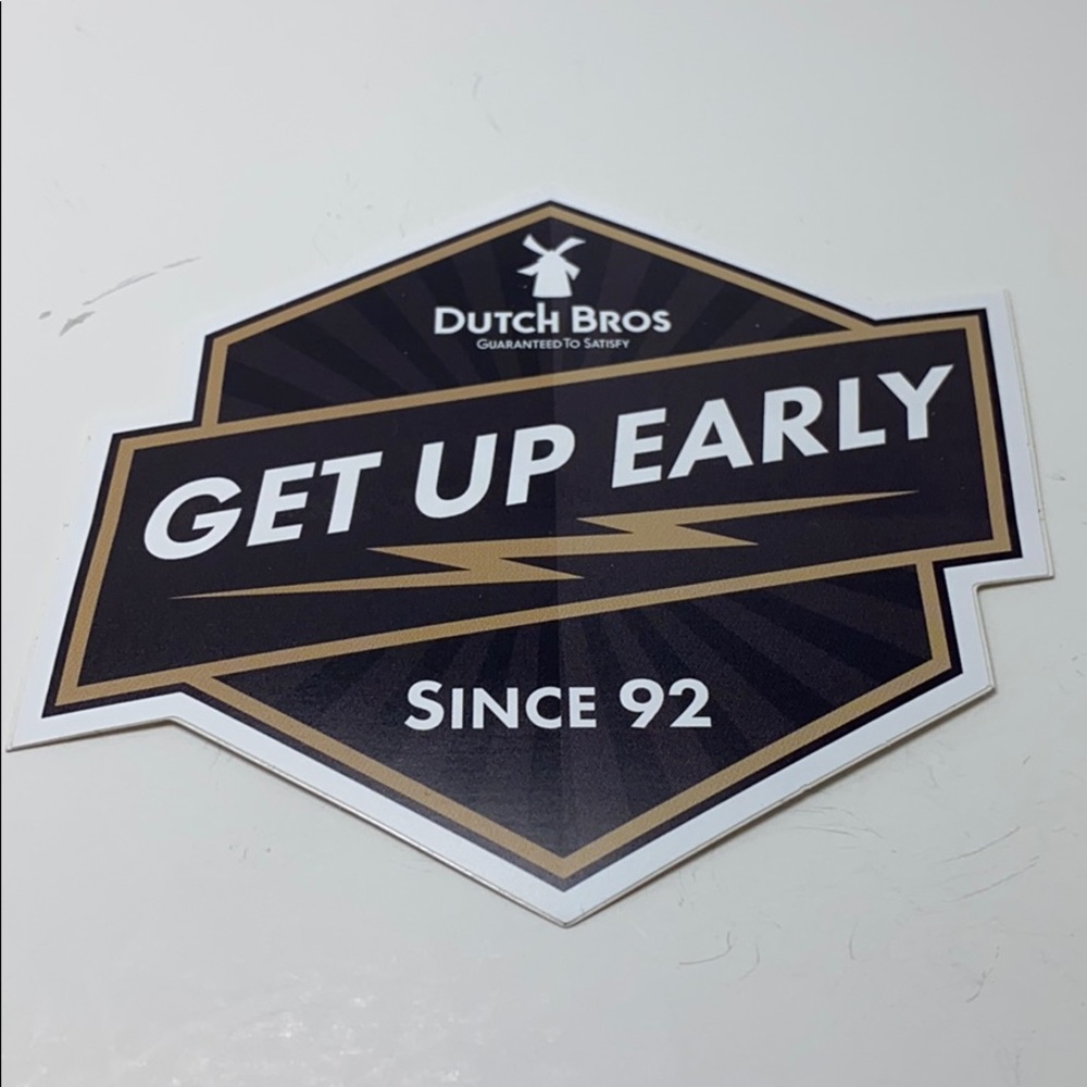 Dutch Bros sticker